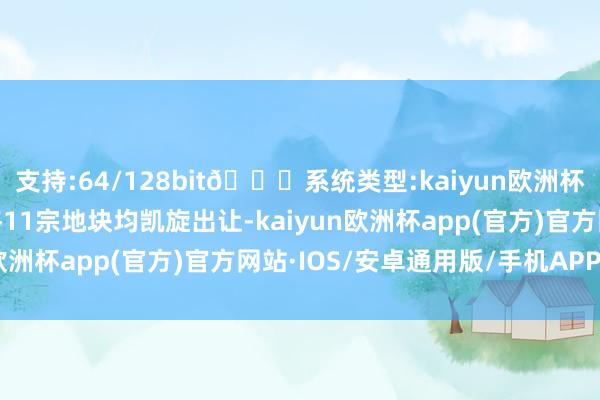 支持:64/128bit🍏系统类型:kaiyun欧洲杯appApp官方下载最终11宗地块均凯旋出让-kaiyun欧洲杯app(官方)官方网站·IOS/安卓通用版/手机APP下载