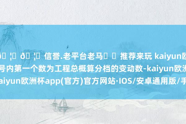 🦄🦄信誉.老平台老马✔️推荐来玩 kaiyun欧洲杯app诡计例中括号内第一个数为工程总概算分档的变动数-kaiyun欧洲杯app(官方)官方网站·IOS/安卓通用版/手机APP下载